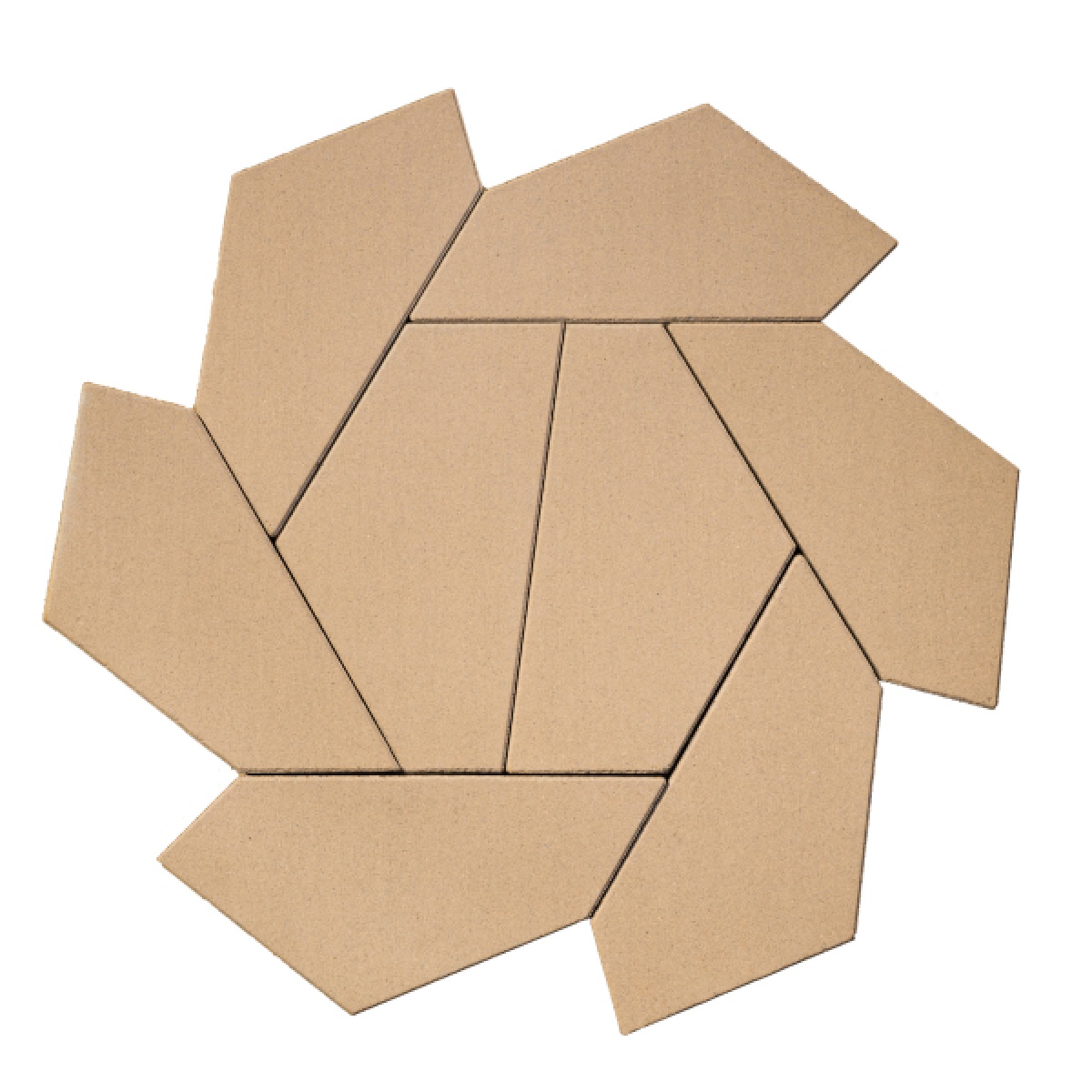 Íriszkő térkő 6 cm - Bézs