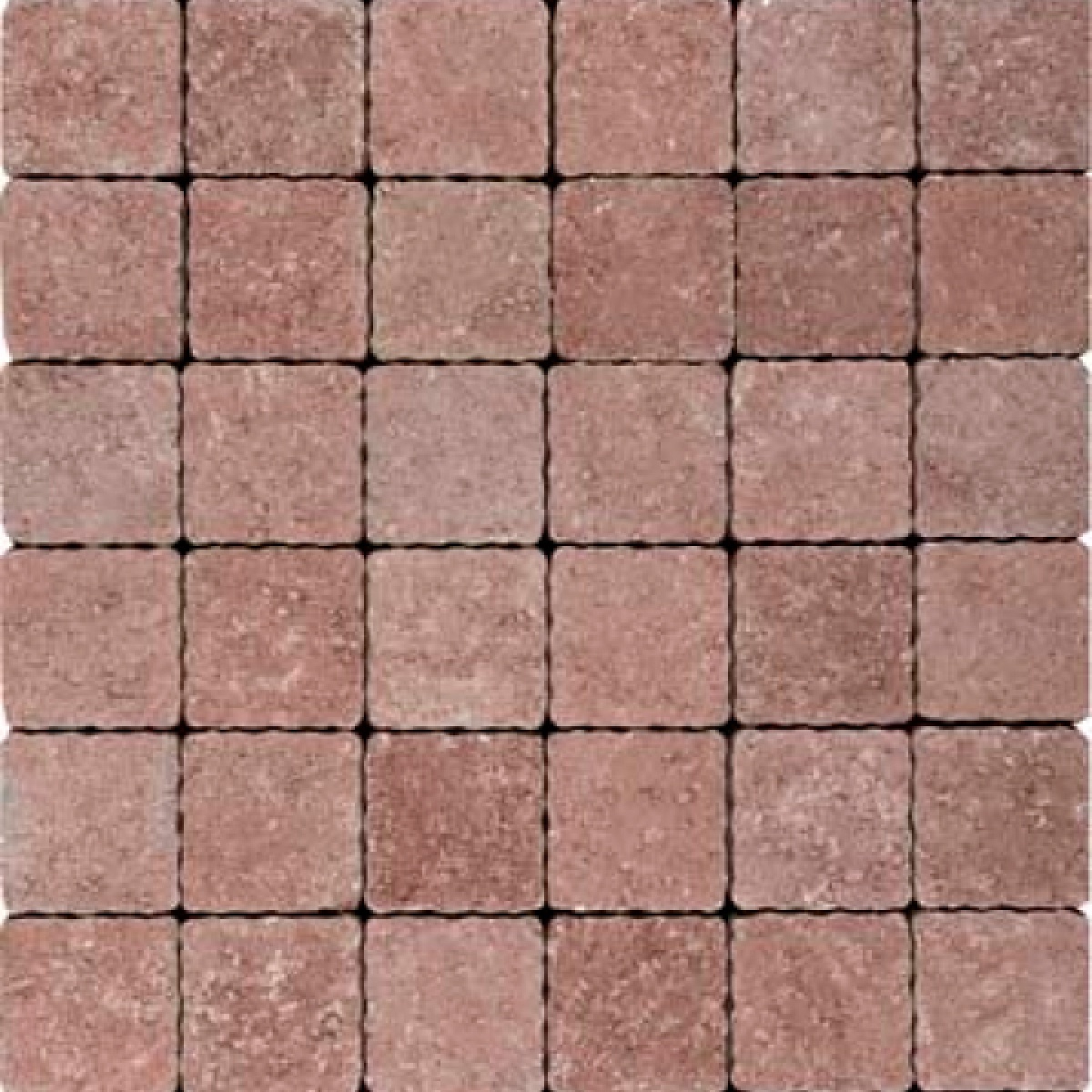 Mádikő térkő 5-7 cm - Vörös