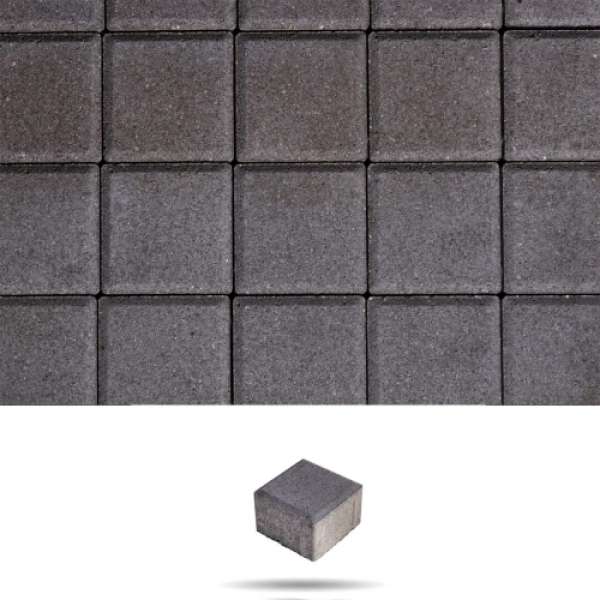 Hollókő térkő 6 cm - Antracit