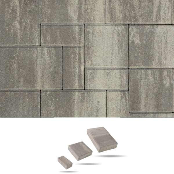 Maroskő térkő 4-6-8 cm - Agyag