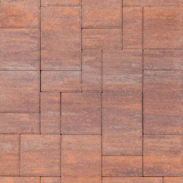 Maroskő térkő 4-6-8 cm - Rozsda