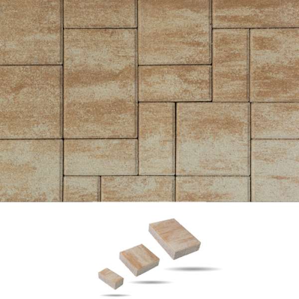 Maroskő térkő 4-6-8 cm - Széna