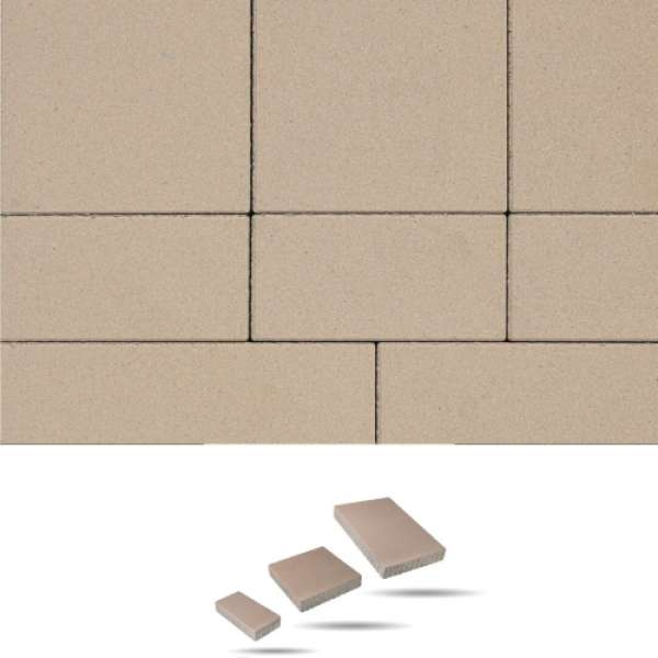 Zselickő térkő 6 cm - Bézs