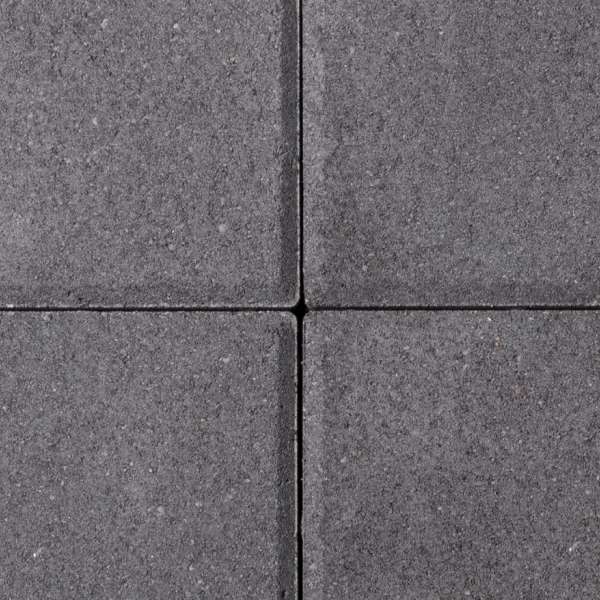 Quadrum 40 térkő 6 cm - Fekete